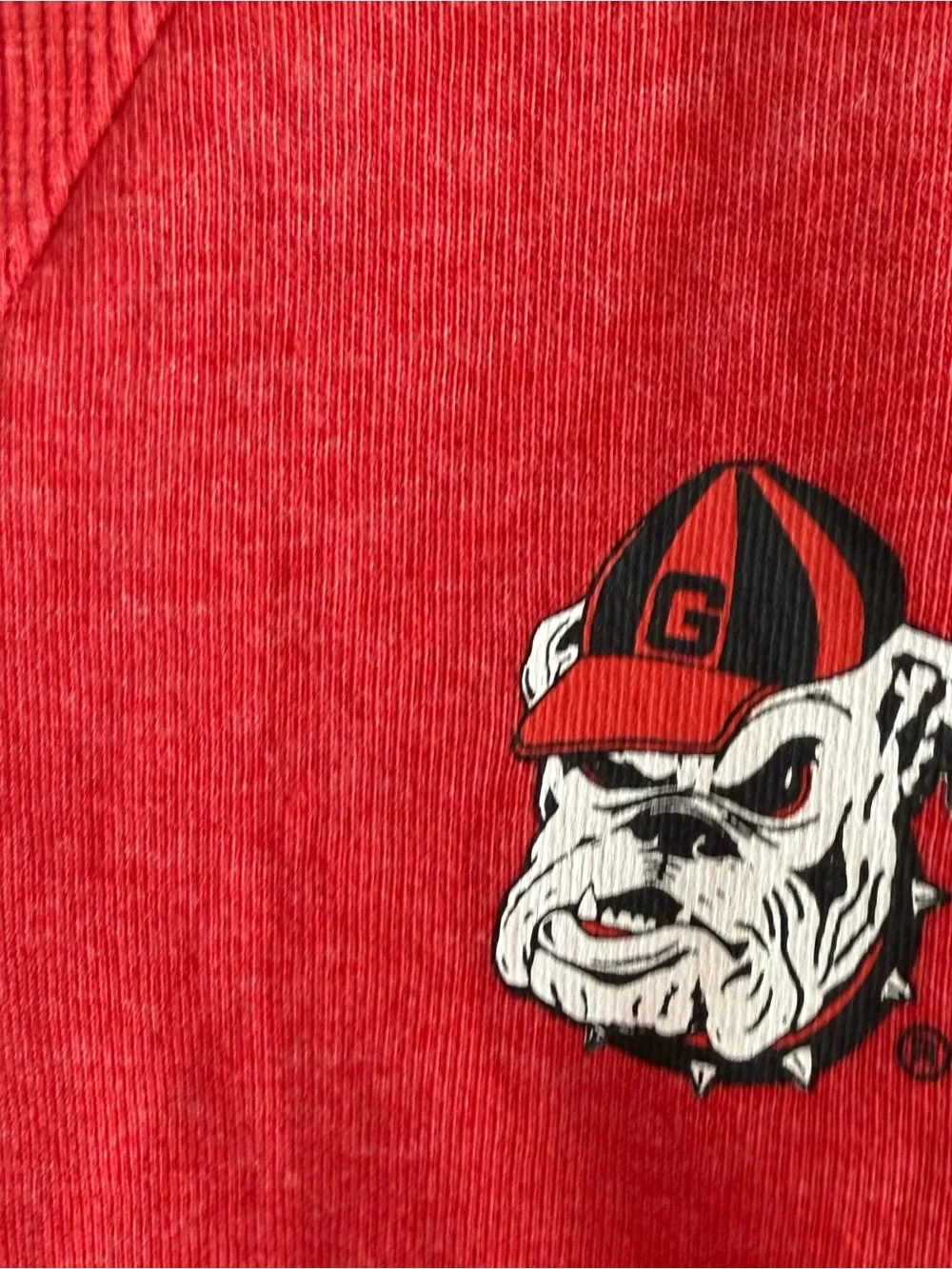 NCAA Georgia Bulldogs Women’s 1/4 Zip Sweatshirt, Medium, NWT, $44.99